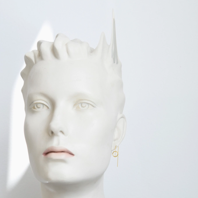 Hexa On The Hoops Earrings