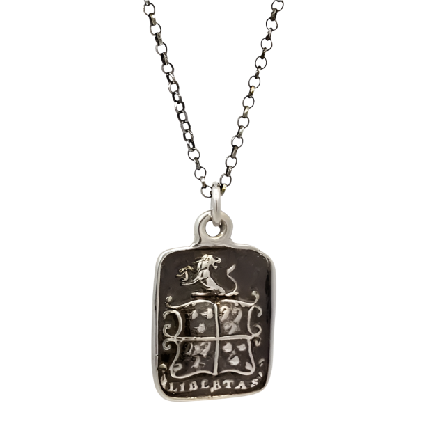 Strength and Freedom Wax Seal Necklace