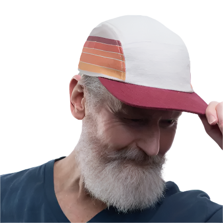 Retro Stripes Hat