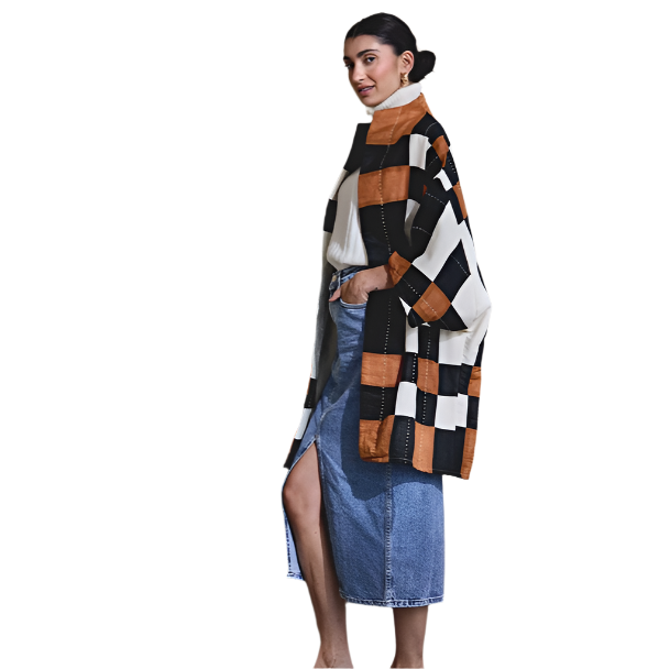 Quilted Cocoon Jacket