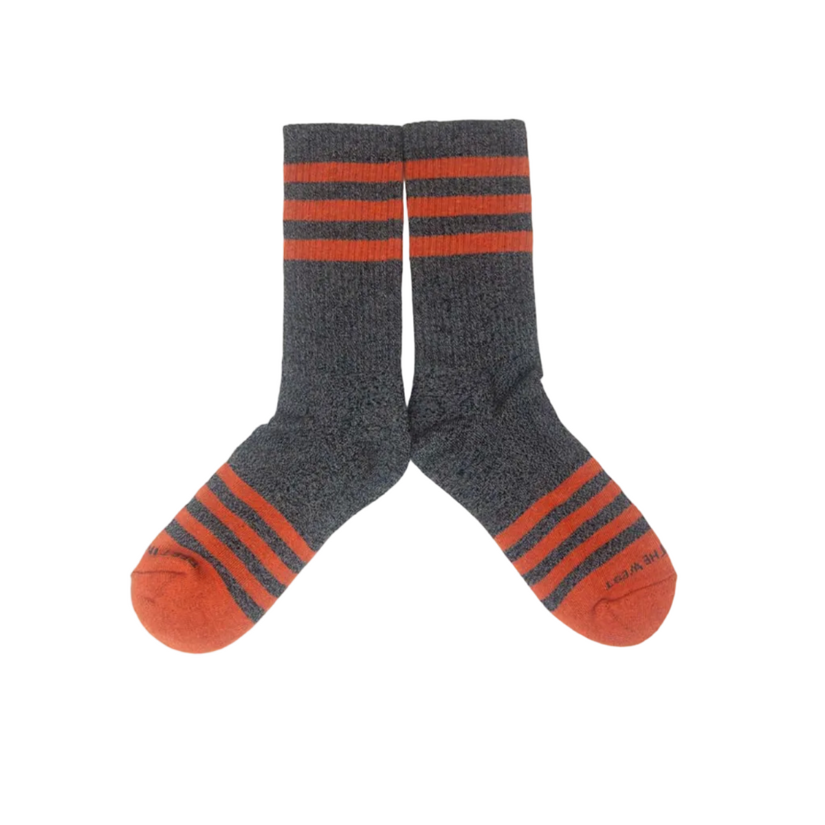 Charcoal Stripes Socks