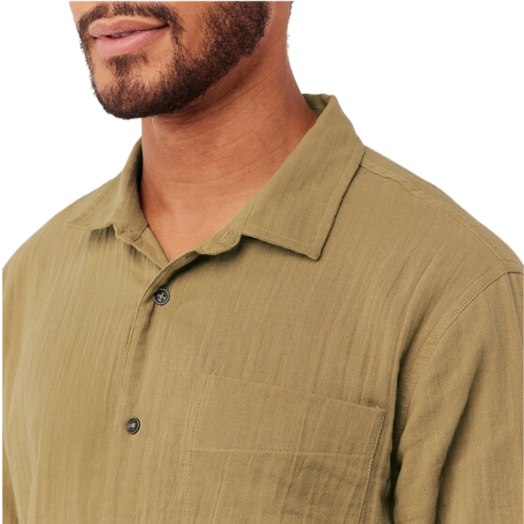 Coastal Button Up
