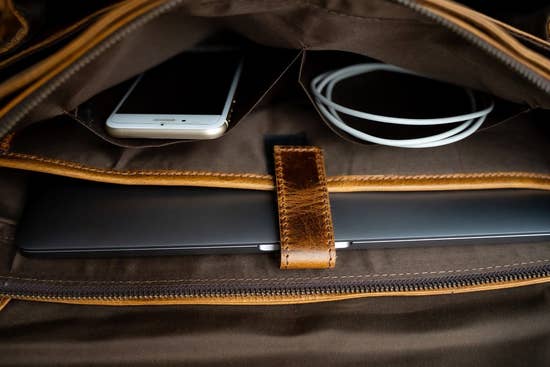 Buffalo Leather Messenger