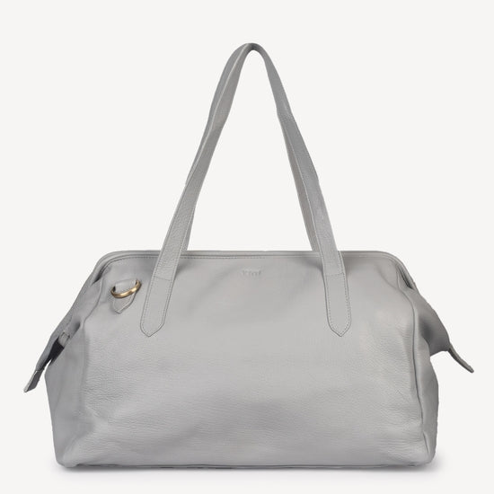 Leather Mini Weekender