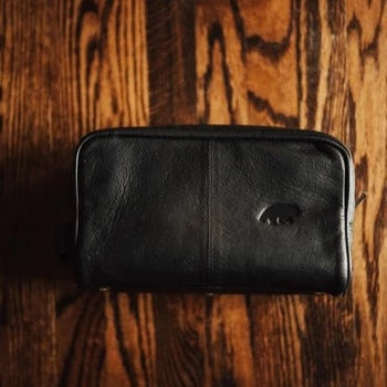 Buffalo Leather Dopp Kit