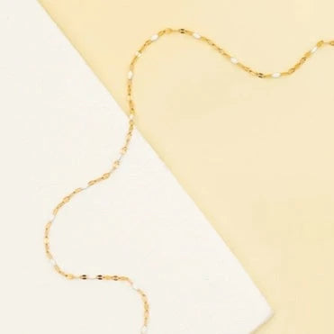 Punctuated Chain Necklace