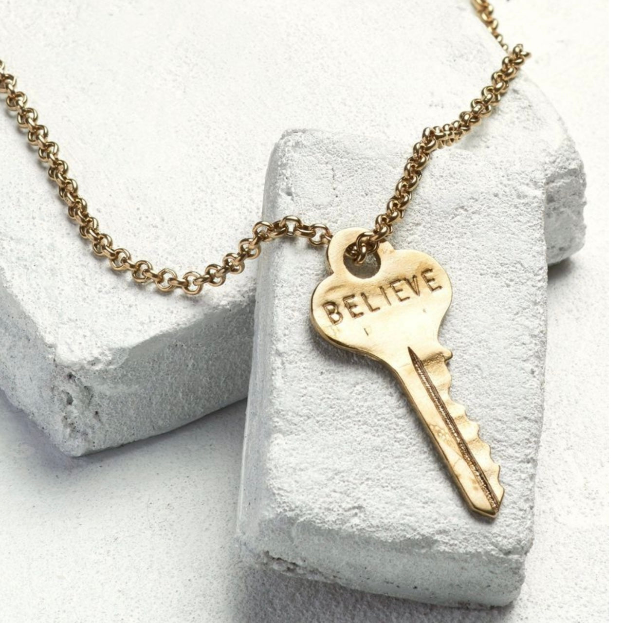 Giving Key - Antique Gold