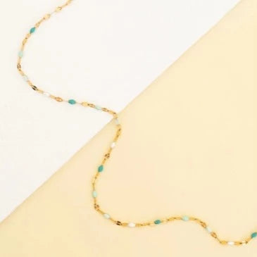 Punctuated Chain Necklace