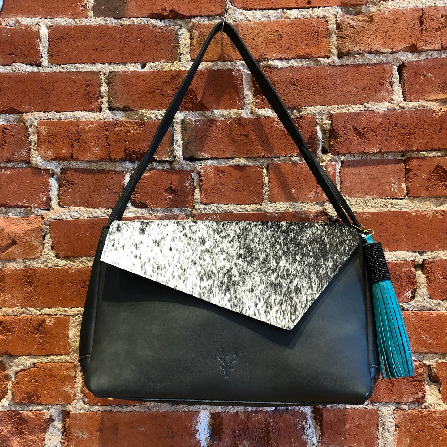 Emily Envelope Purse with Animal Hide