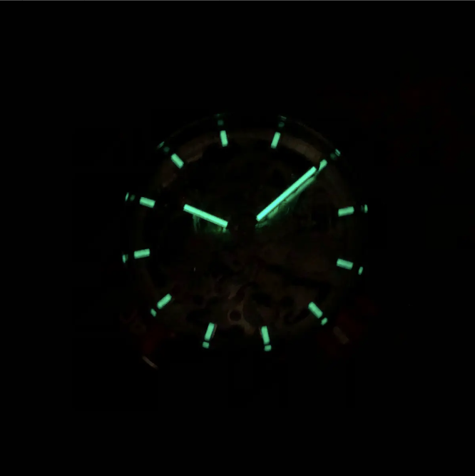 Carbon Silver Men's Automatic Watch