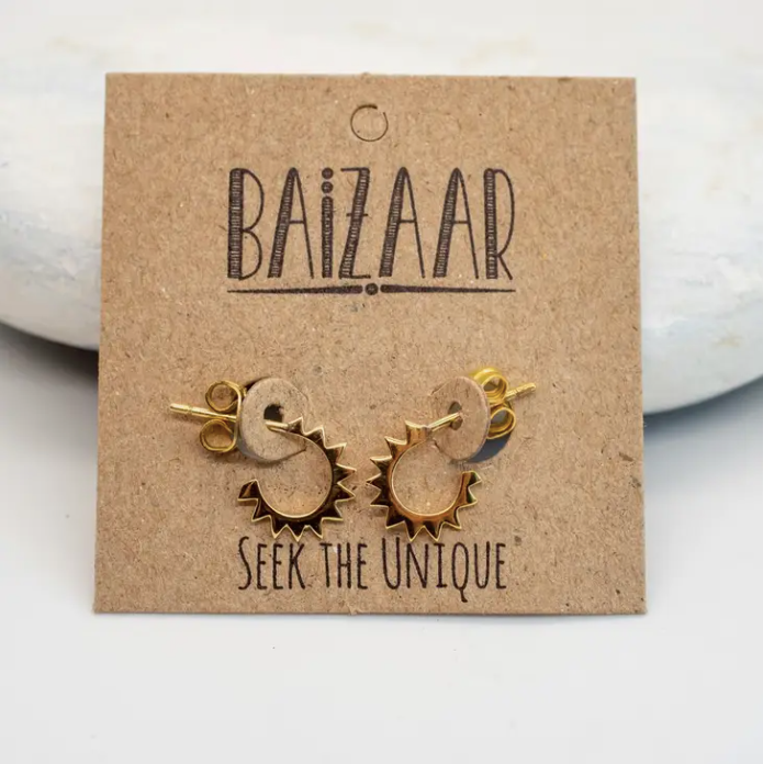 Mini Spiked Earrings