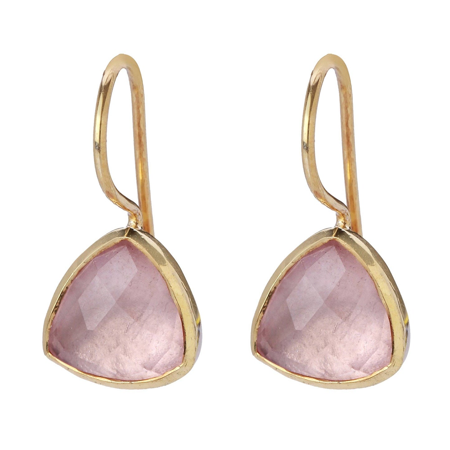 Rose Quartz Earrings
