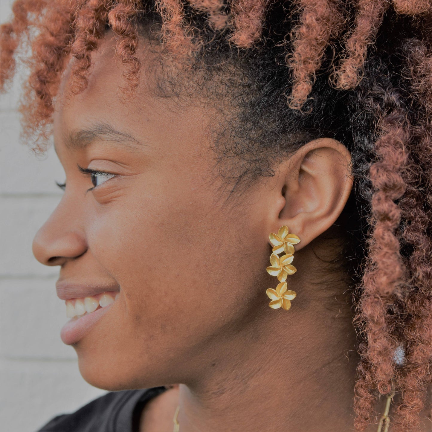 Plumeria Studs