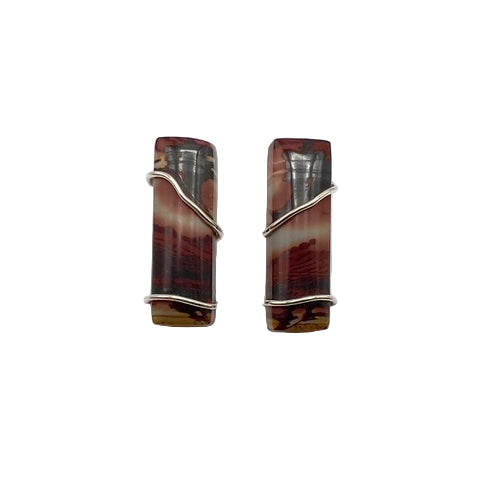 Indian Paint Stone Earrings