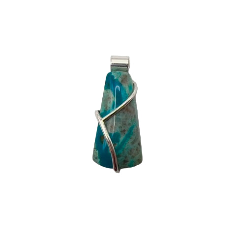 Shattuckite Pendant