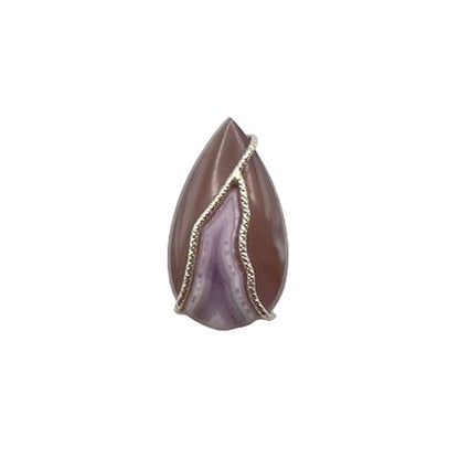 Purple Passion Agate Pendant