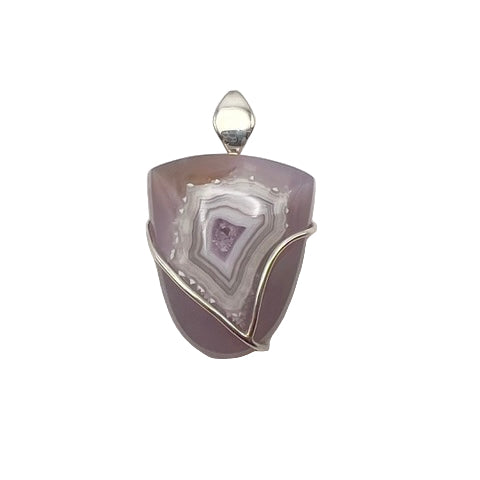 Purple Passion Agate Pendant