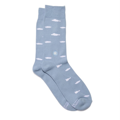 Socks That Support Mental Health - Clouds