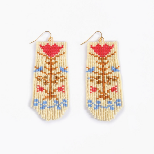 Vintage Flower Earrings