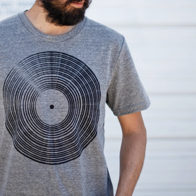 Vinyl Record Tee
