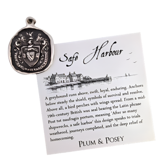 Safe Harbor Wax Seal Necklace
