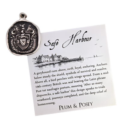 Safe Harbor Wax Seal Necklace