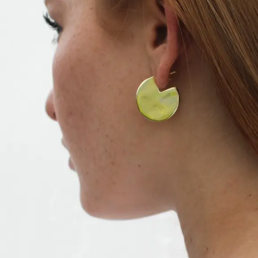Disc Earrings
