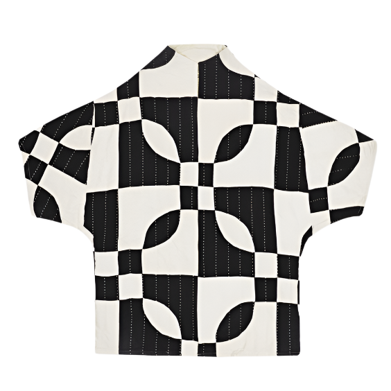 Quilted Cocoon Jacket