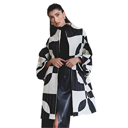 Quilted Cocoon Jacket