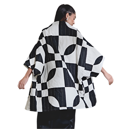 Quilted Cocoon Jacket