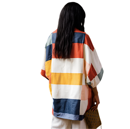 Quilted Cocoon Jacket