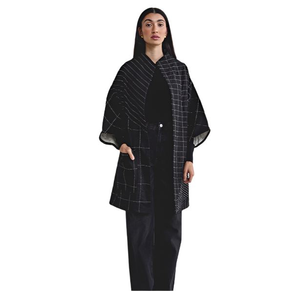 Quilted Cocoon Jacket