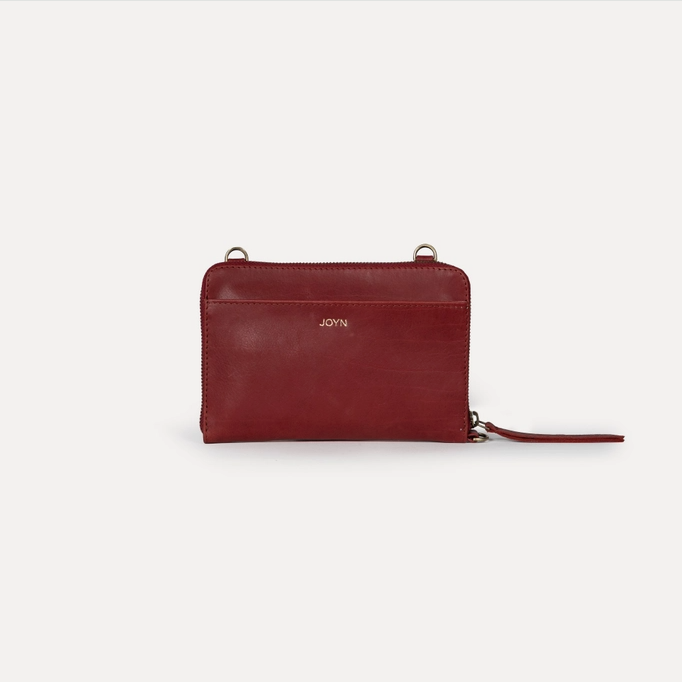 Crossbody Leather Wallet