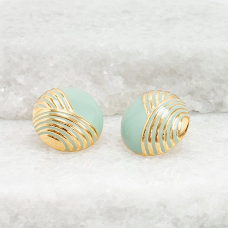 Serenity Wave Earrings