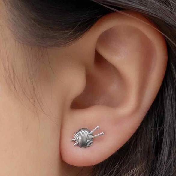Yarn Earrings