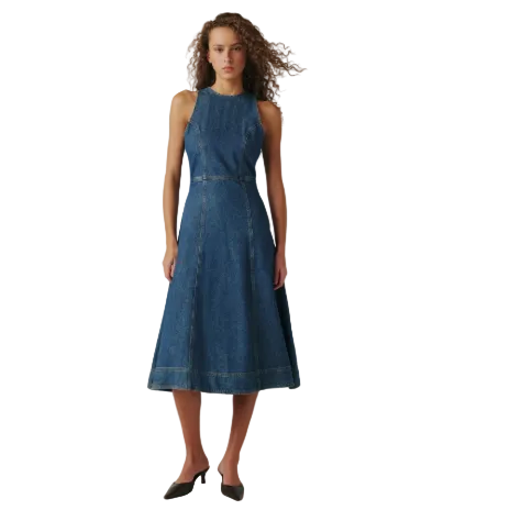 satin floor length bridesmaid dress Sheath Bateau Neck Satin Ankle Length Bridesmaid Dresses with Slit main image 1