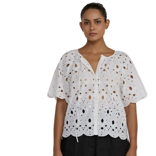 Broaderie Top