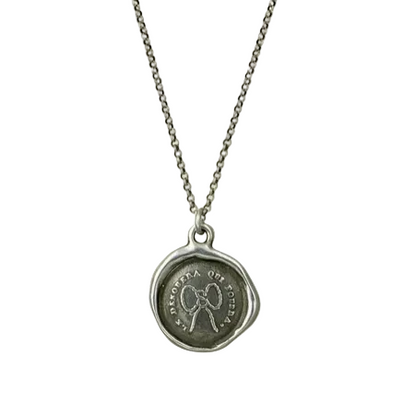 Love Knot Wax Seal Necklace