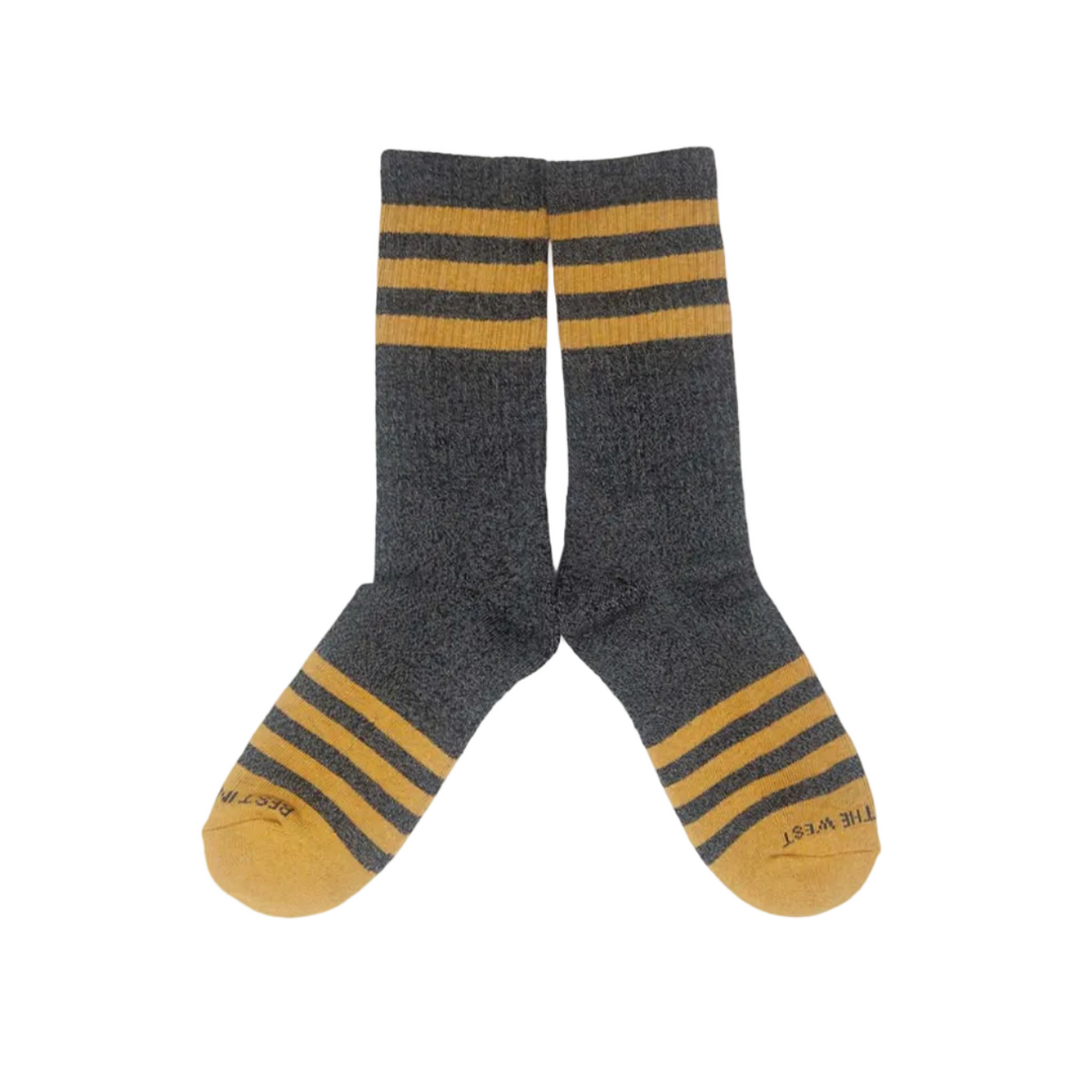 Charcoal Stripes Socks