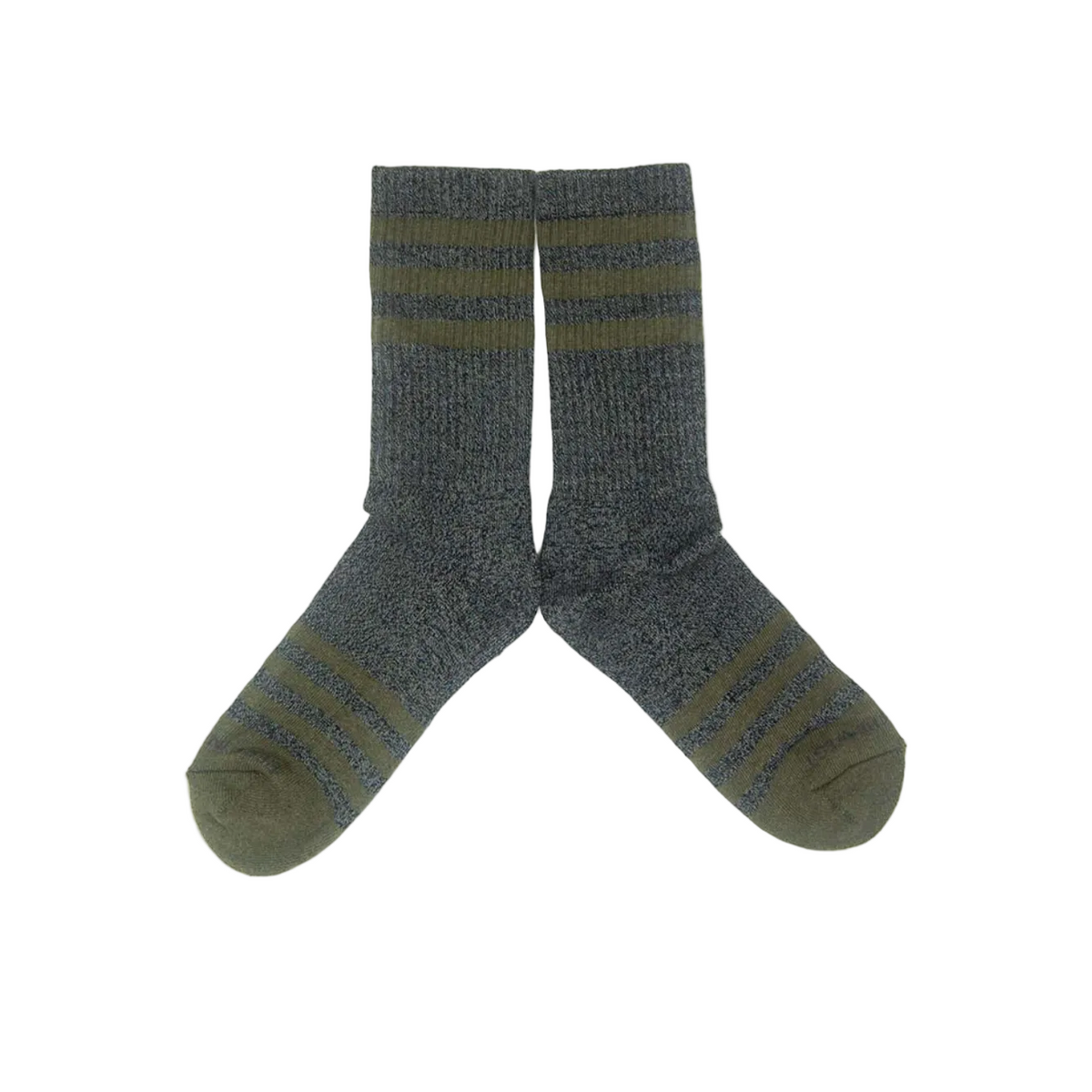 Charcoal Stripes Socks