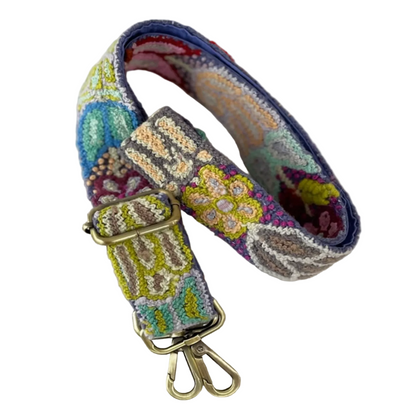 Embroidered Bag Strap
