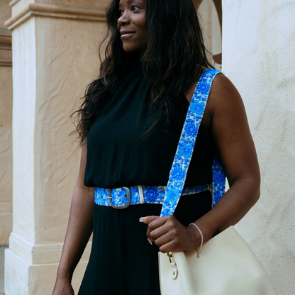 Embroidered Bag Strap