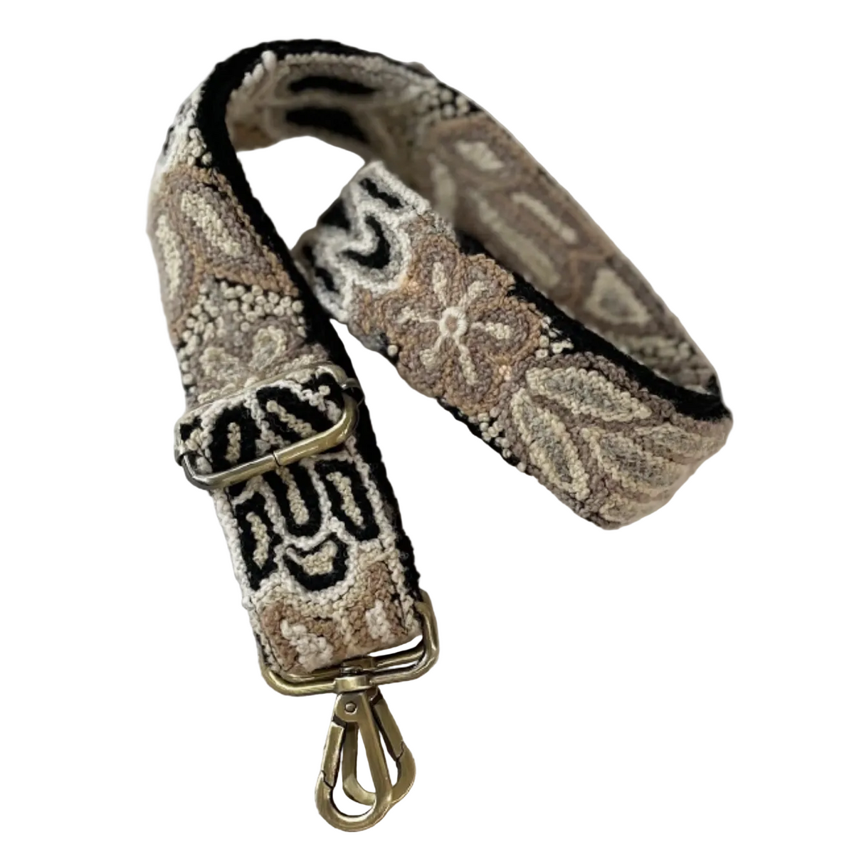 Embroidered Bag Strap