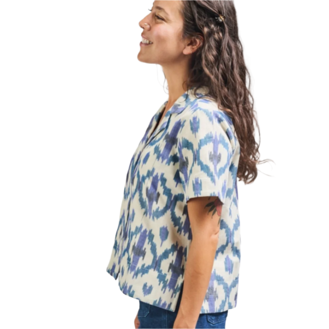 Ikat Camp Shirt