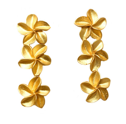 Plumeria Studs