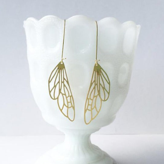 Insect Wing Earrings