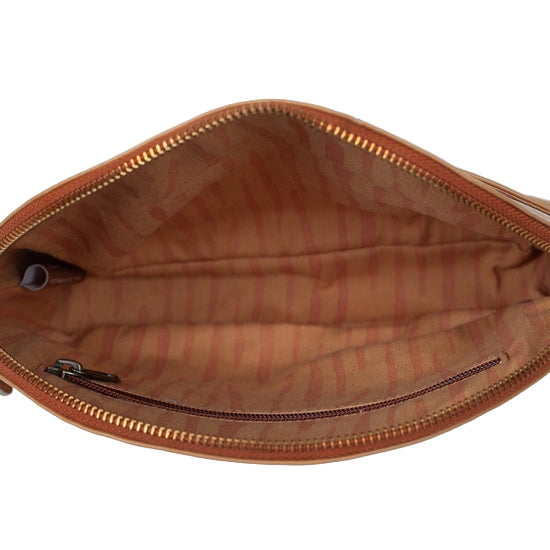 Small Leather Halfmoon Crossbody