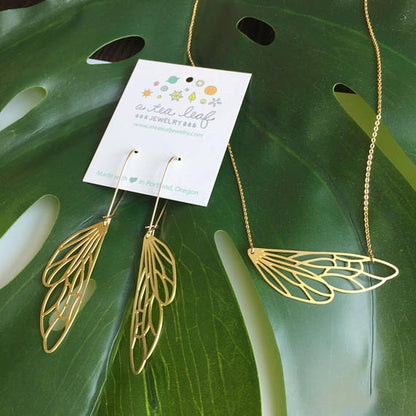 Insect Wing Necklace