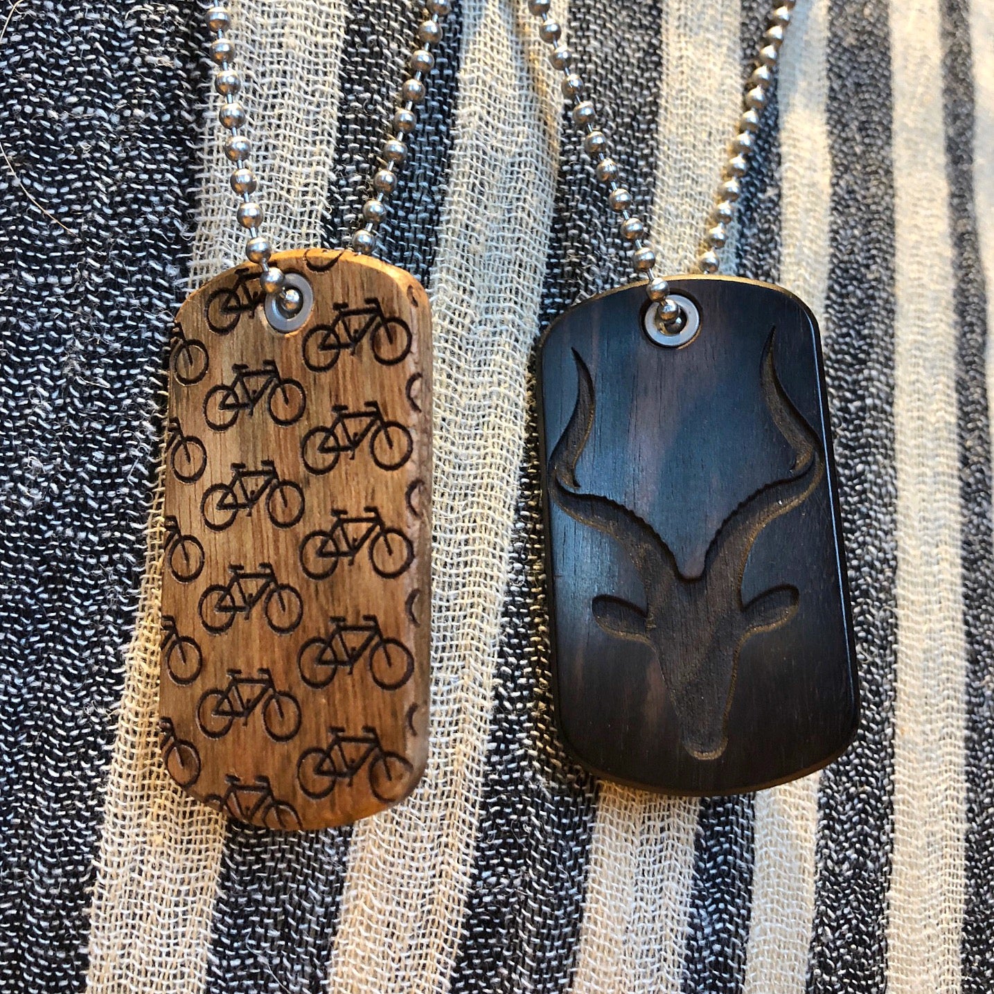 Wooden Dog Tags