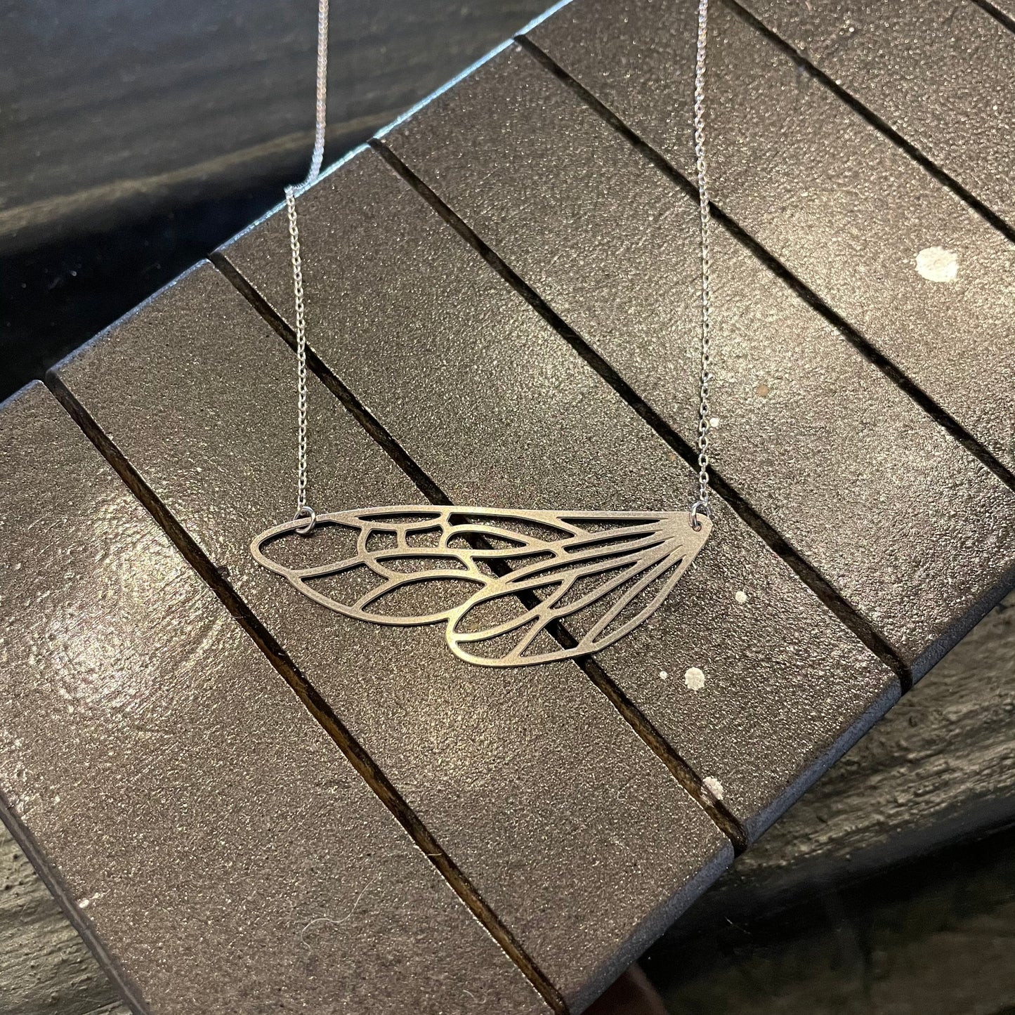 Insect Wing Necklace